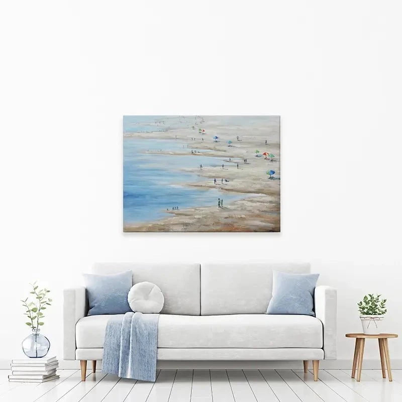 A Summer Beach Canvas Print A Summer Beach Canvas Print wall art product CHENYU ARTS / Shutterstock