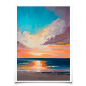 A Sunset Portrait Art Print A Sunset Portrait Art Print wall art product Svetlana Aleynikova