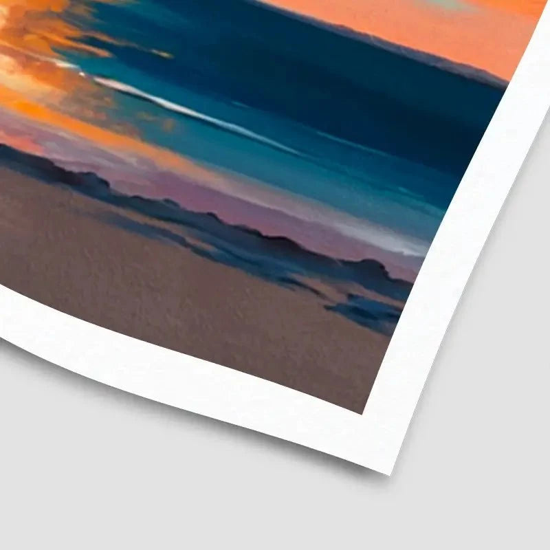 A Sunset Portrait Art Print A Sunset Portrait Art Print wall art product Svetlana Aleynikova