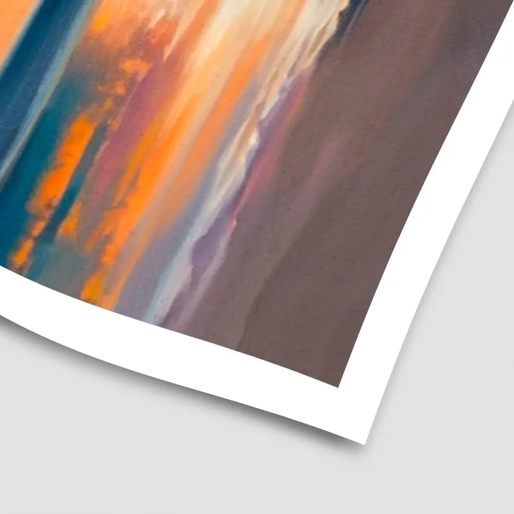 A Sunset Portrait Art Print A Sunset Portrait Art Print wall art product Svetlana Aleynikova