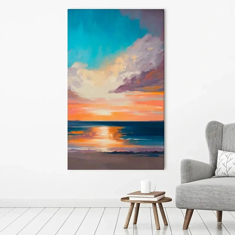 A Sunset Portrait Canvas Print A Sunset Portrait Canvas Print wall art product Svetlana Aleynikova