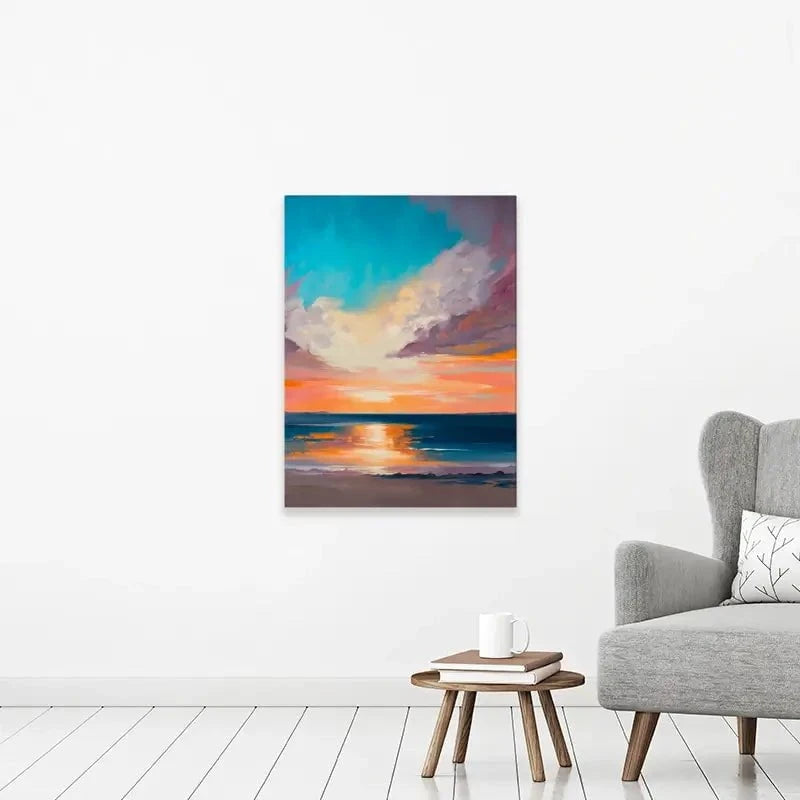 A Sunset Portrait Canvas Print A Sunset Portrait Canvas Print wall art product Svetlana Aleynikova
