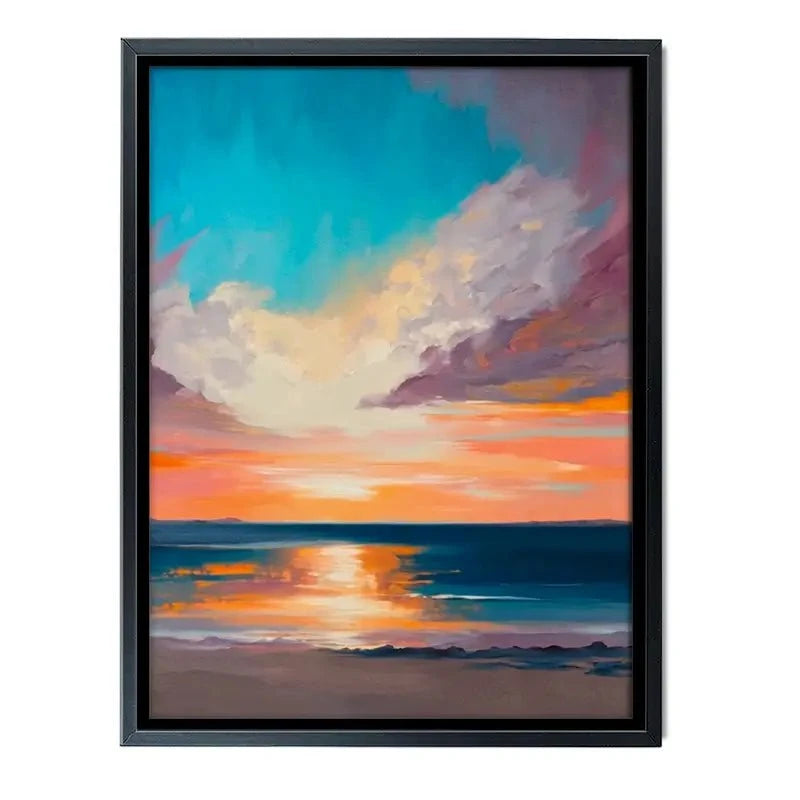 A Sunset Portrait Canvas Print A Sunset Portrait Canvas Print wall art product Svetlana Aleynikova