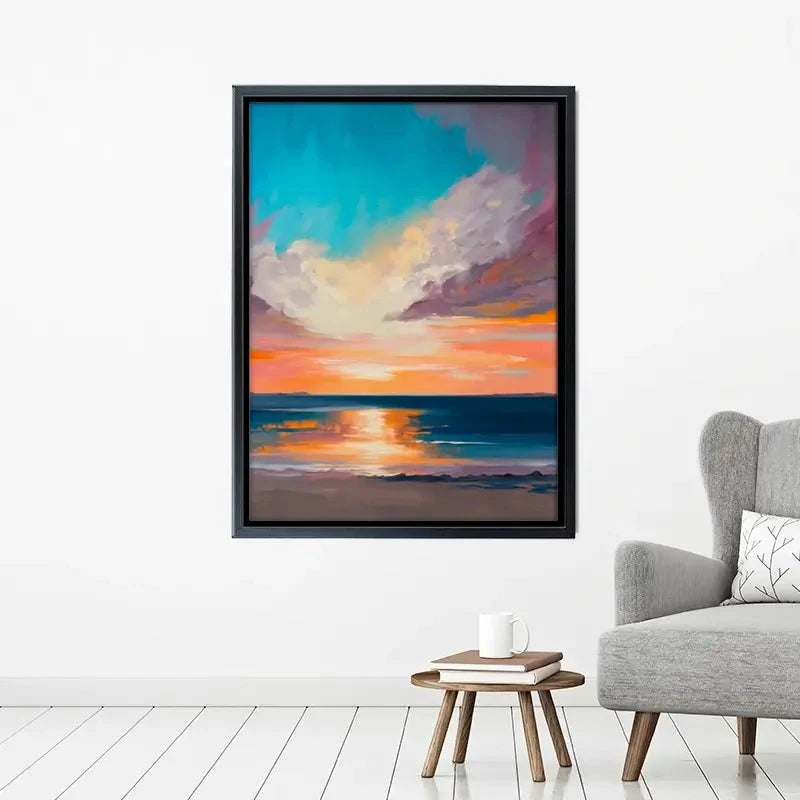 A Sunset Portrait Canvas Print A Sunset Portrait Canvas Print wall art product Svetlana Aleynikova