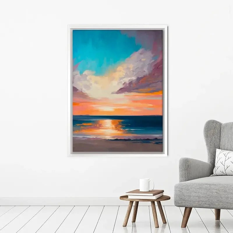 A Sunset Portrait Canvas Print A Sunset Portrait Canvas Print wall art product Svetlana Aleynikova