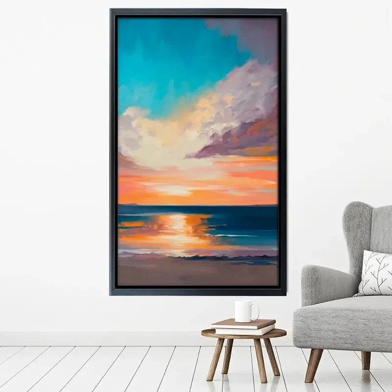 A Sunset Portrait Canvas Print A Sunset Portrait Canvas Print wall art product Svetlana Aleynikova