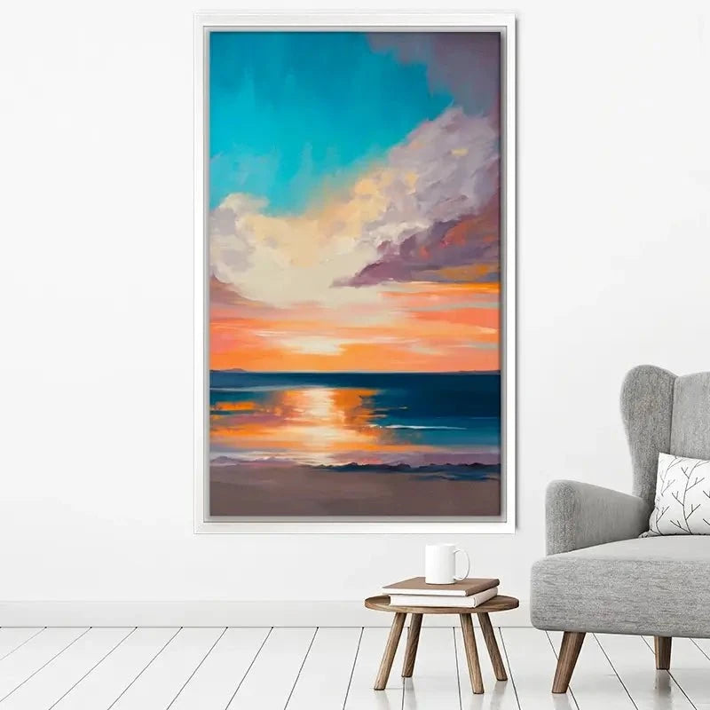A Sunset Portrait Canvas Print A Sunset Portrait Canvas Print wall art product Svetlana Aleynikova