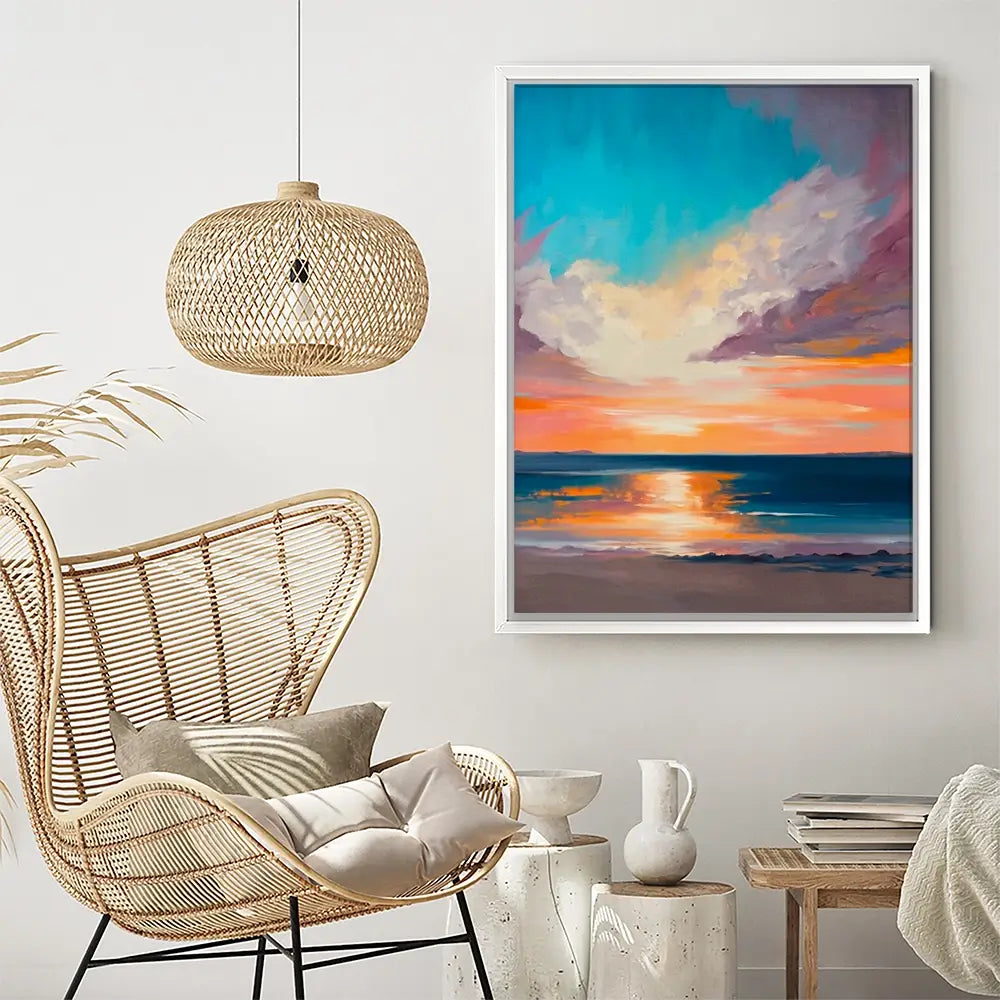 A Sunset Portrait Canvas Print A Sunset Portrait Canvas Print wall art product Svetlana Aleynikova