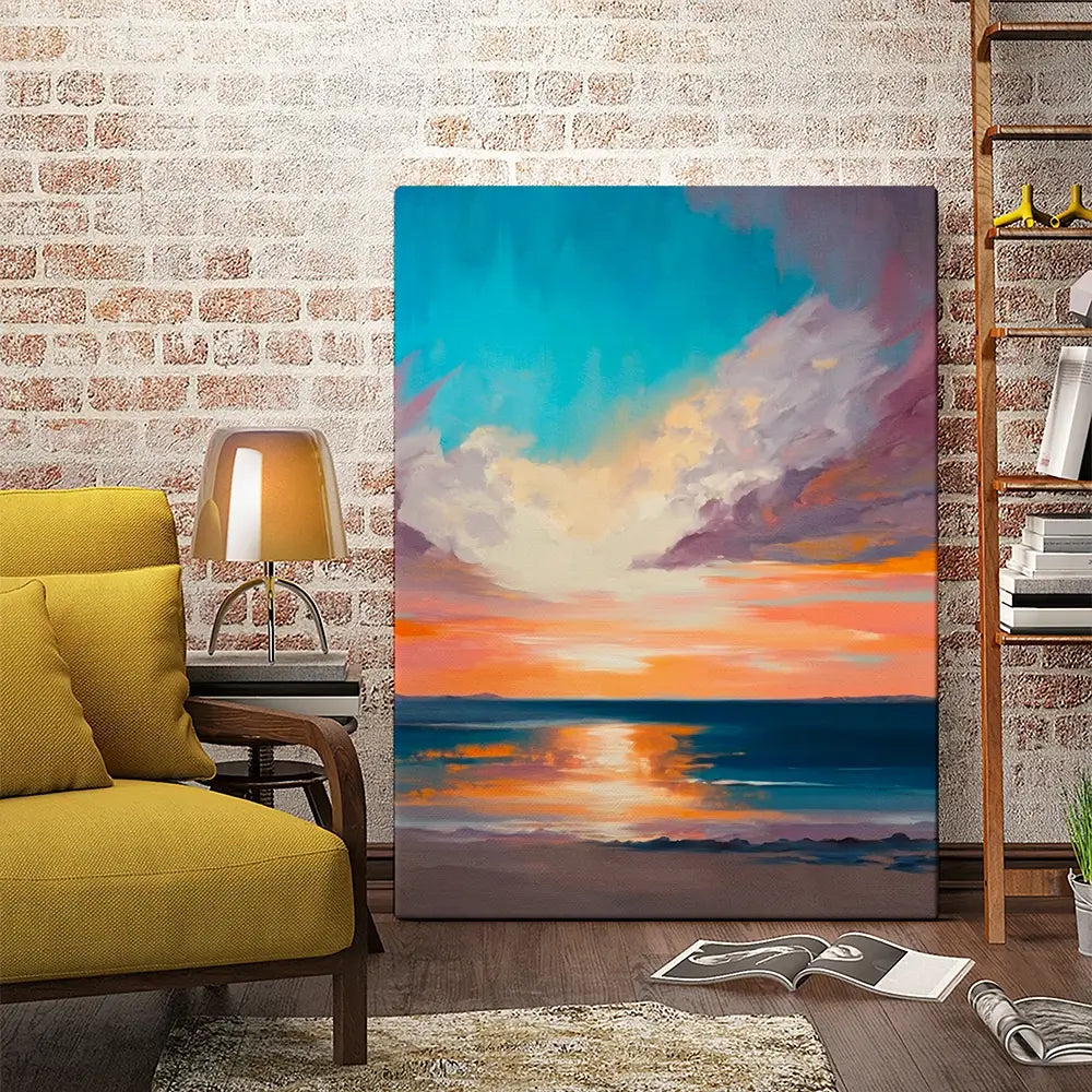 A Sunset Portrait Canvas Print A Sunset Portrait Canvas Print wall art product Svetlana Aleynikova