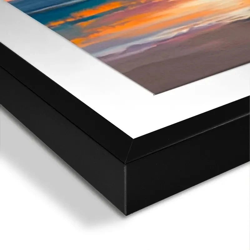 A Sunset Portrait Framed Art Print A Sunset Portrait Framed Art Print wall art product Svetlana Aleynikova