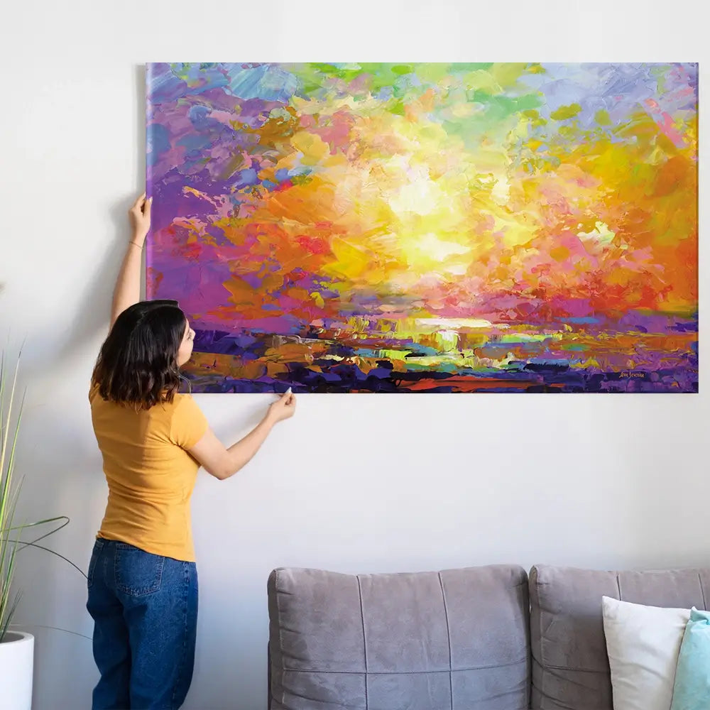 A Time For Wandering Oversized Canvas Print A Time For Wandering Oversized Canvas Print wall art product Leon Devenice