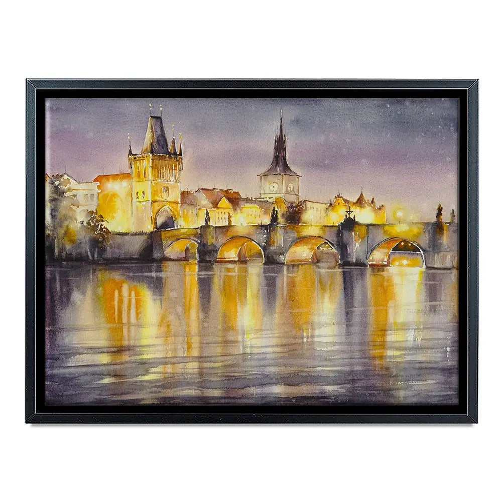A View Of Prague Canvas Print A View Of Prague Canvas Print wall art product DeepGreen / Shutterstock