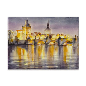 A View Of Prague Canvas Print A View Of Prague Canvas Print wall art product DeepGreen / Shutterstock