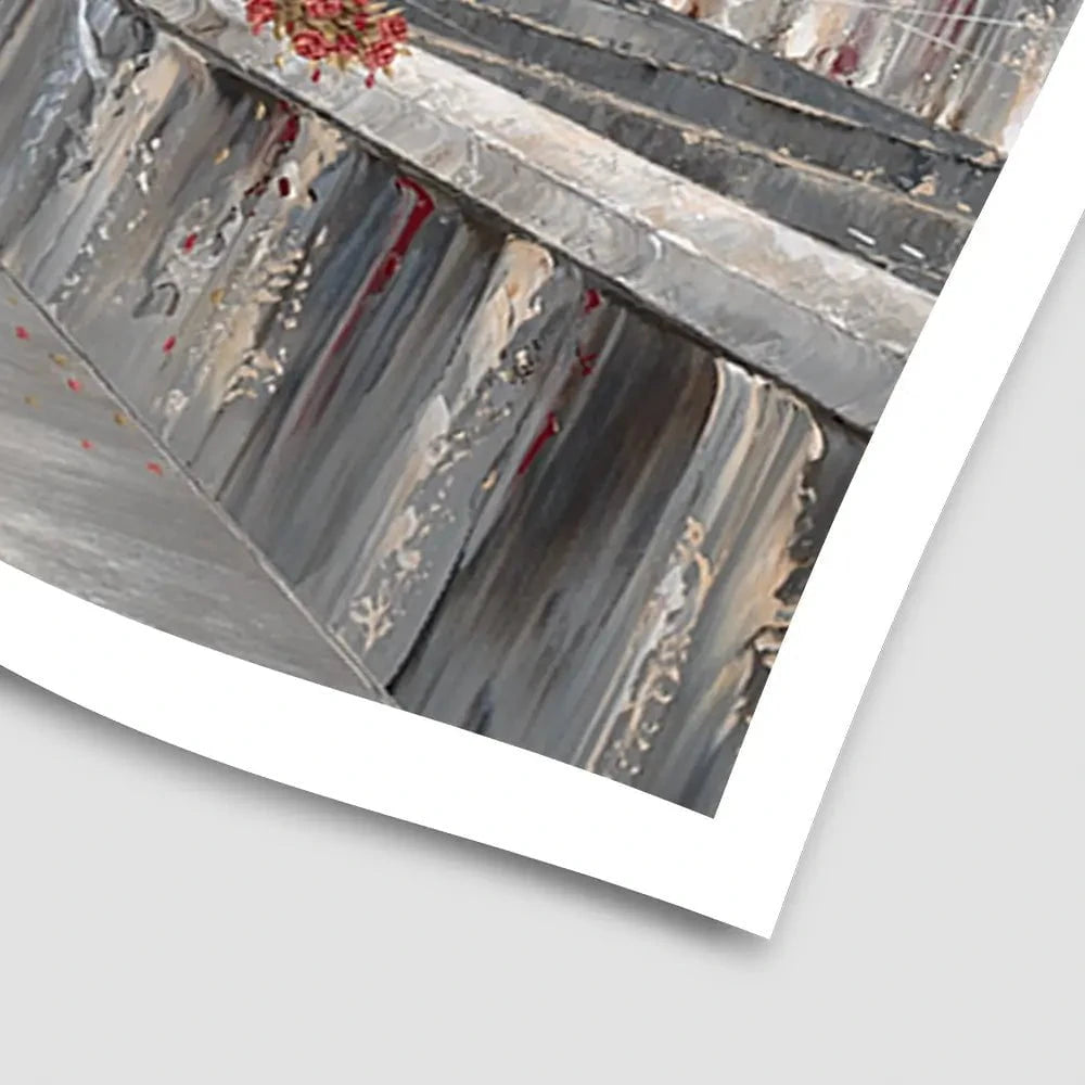 A Walk On Brooklyn Bridge Art Print A Walk On Brooklyn Bridge Art Print wall art product Isabella Karolewicz