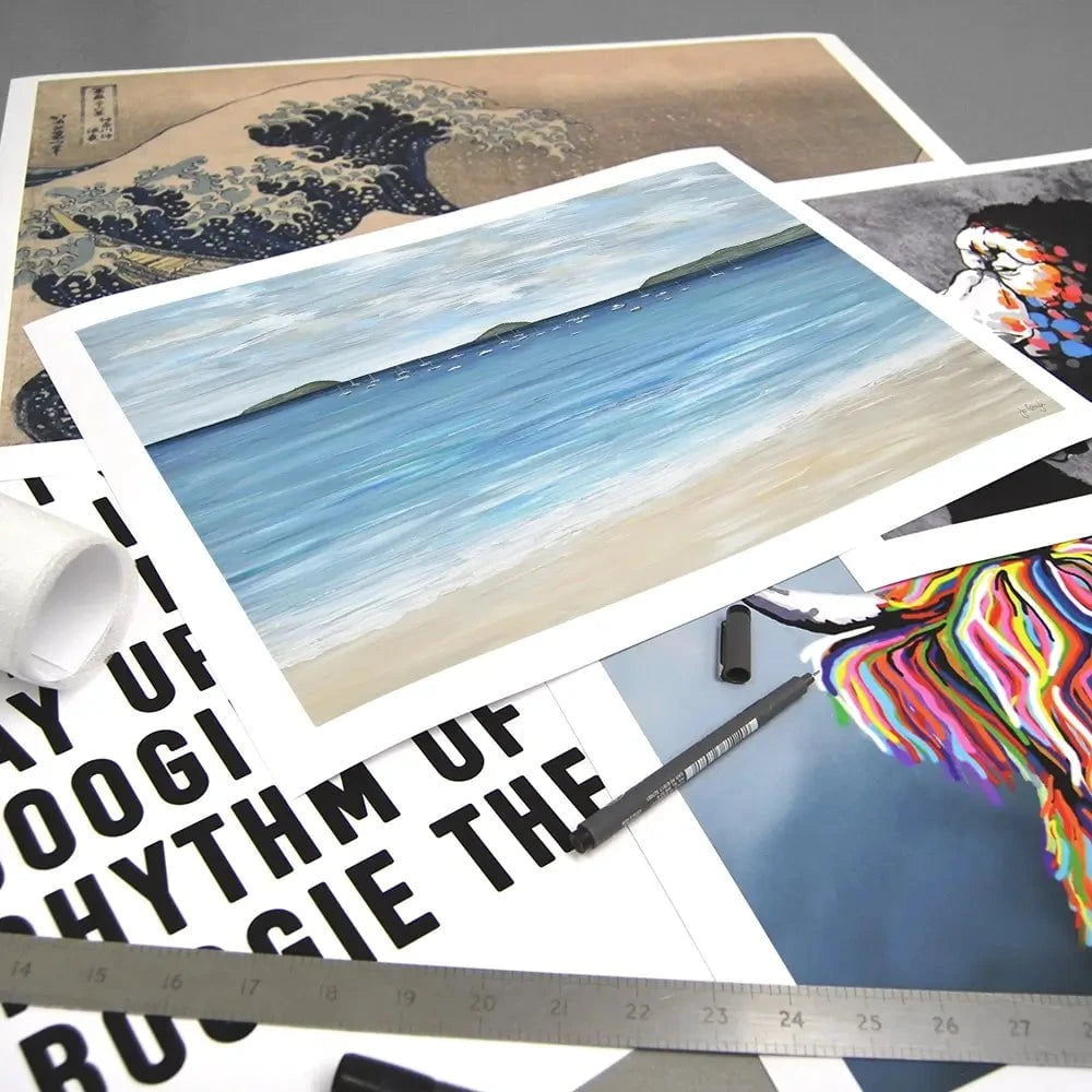 Abersoch Beach Art Print Abersoch Beach Art Print wall art product Jo Gough