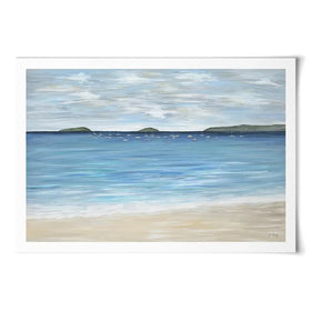 Abersoch Beach Art Print Abersoch Beach Art Print wall art product Jo Gough