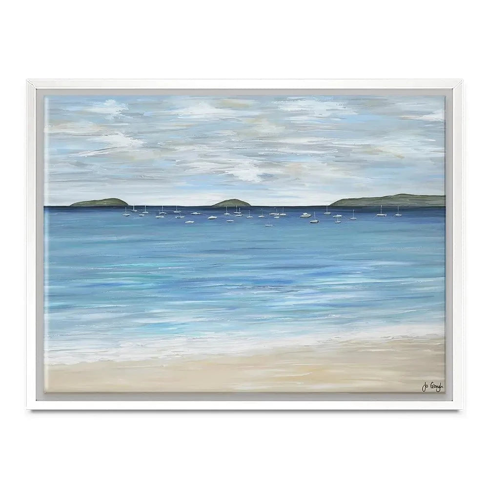 Abersoch Beach Canvas Print Abersoch Beach Canvas Print wall art product Jo Gough