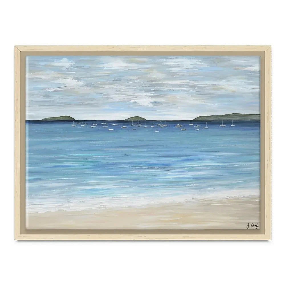 Abersoch Beach Canvas Print Abersoch Beach Canvas Print wall art product Jo Gough