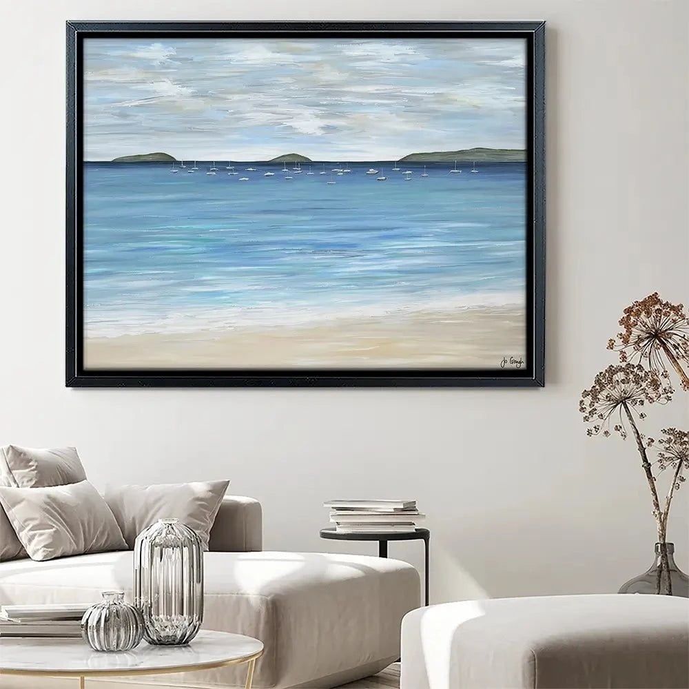 Abersoch Beach Canvas Print Abersoch Beach Canvas Print wall art product Jo Gough