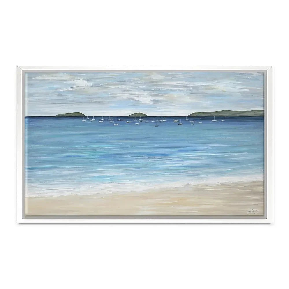 Abersoch Beach Canvas Print Abersoch Beach Canvas Print wall art product Jo Gough
