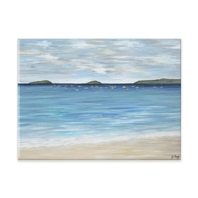 Abersoch Beach Canvas Print Abersoch Beach Canvas Print wall art product Jo Gough