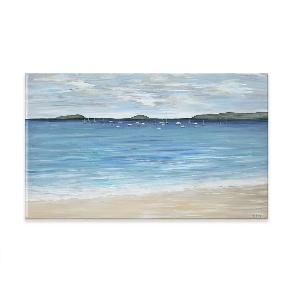 Abersoch Beach Oversized Canvas Print Abersoch Beach Oversized Canvas Print wall art product Jo Gough