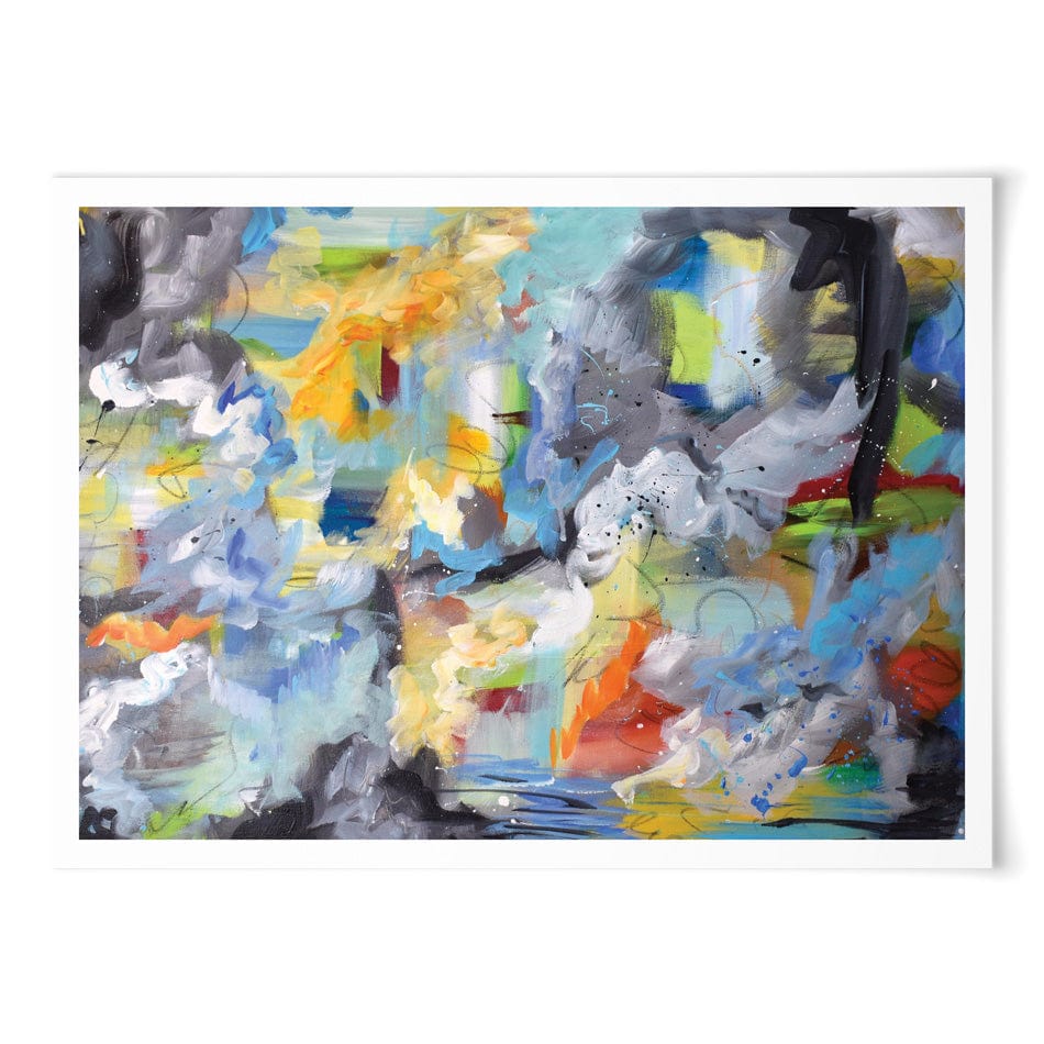 Abstract All Over Art Print wall art product Olga Tkachyk