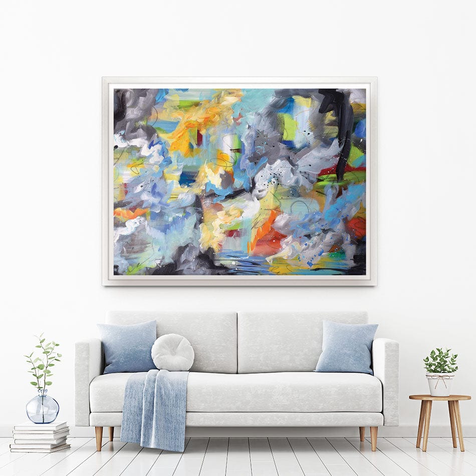 Abstract All Over Canvas Print wall art product Olga Tkachyk