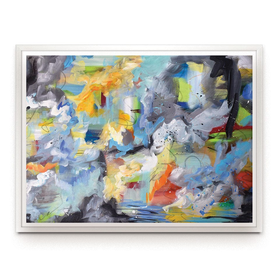 Abstract All Over Canvas Print wall art product Olga Tkachyk