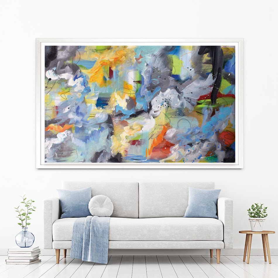 Abstract All Over Canvas Print wall art product Olga Tkachyk