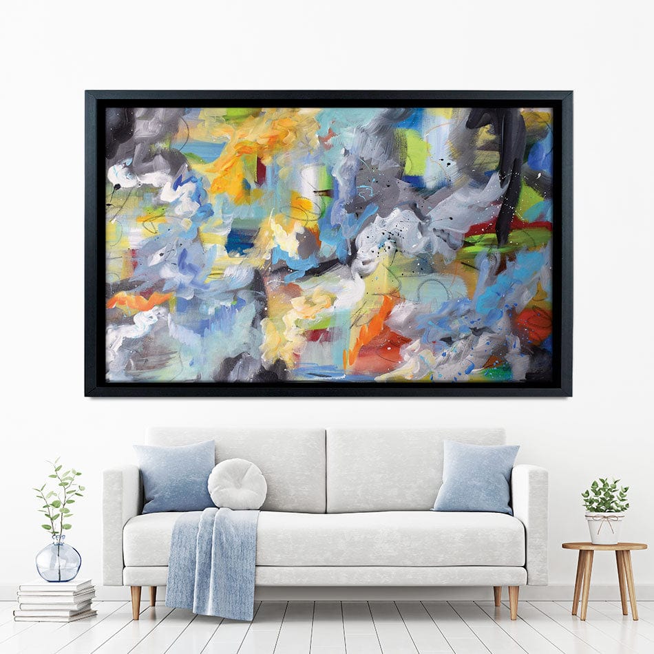 Abstract All Over Canvas Print wall art product Olga Tkachyk