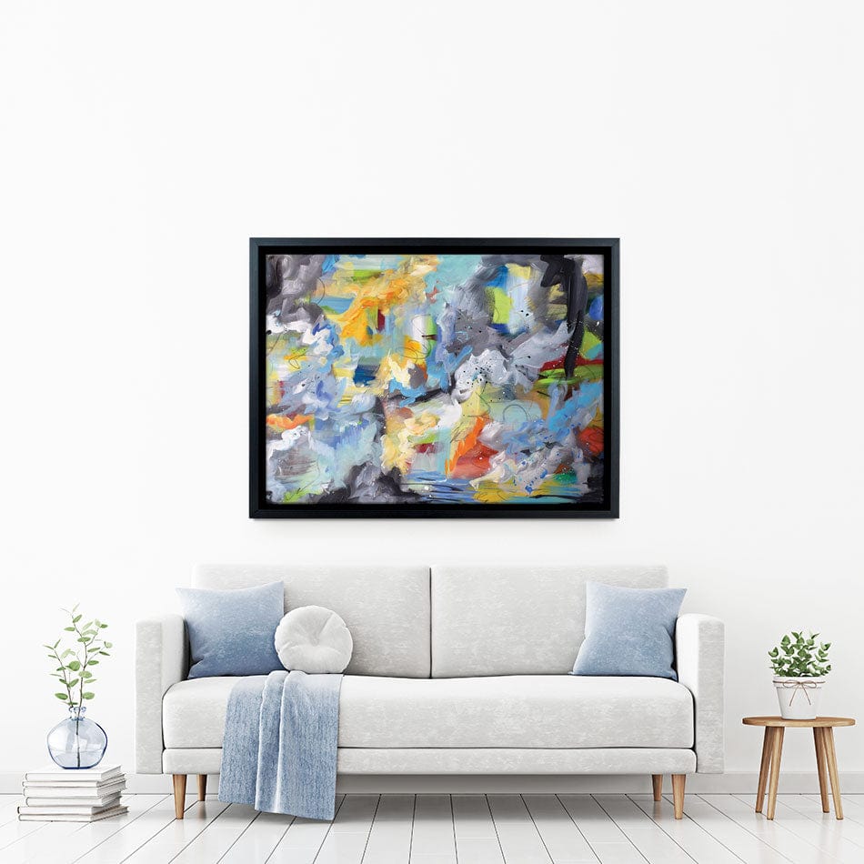 Abstract All Over Canvas Print wall art product Olga Tkachyk