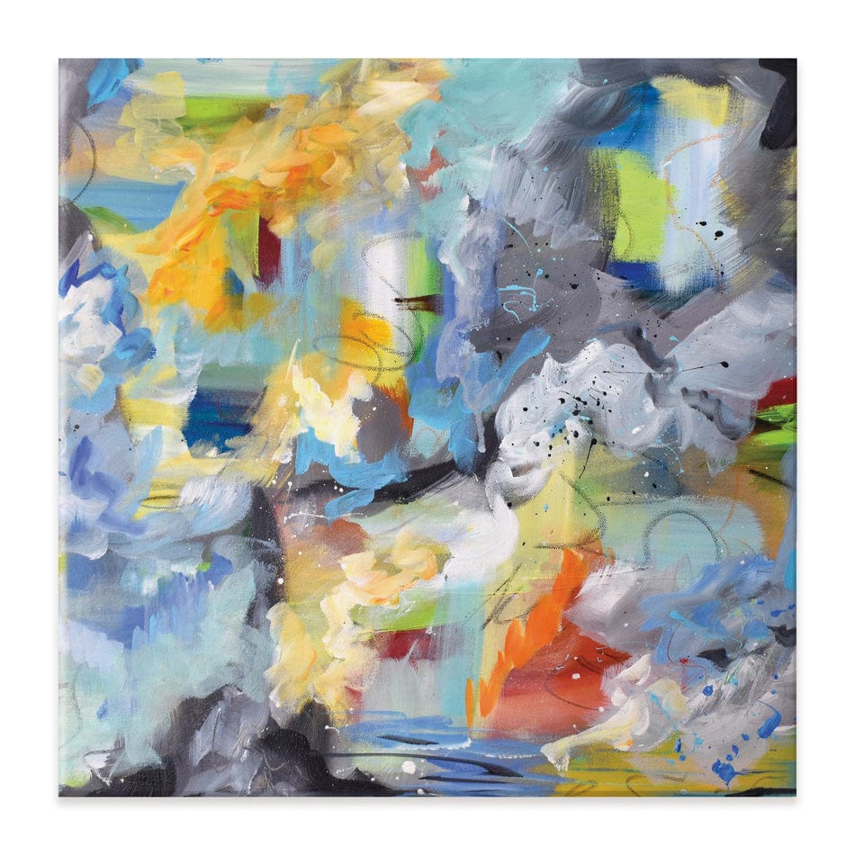 Abstract All Over Square Canvas Print wall art product Olga Tkachyk
