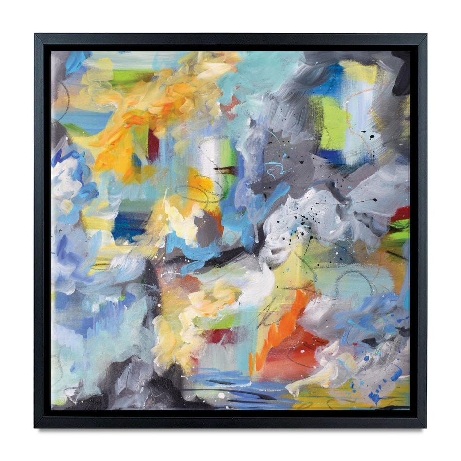 Abstract All Over Square Canvas Print wall art product Olga Tkachyk