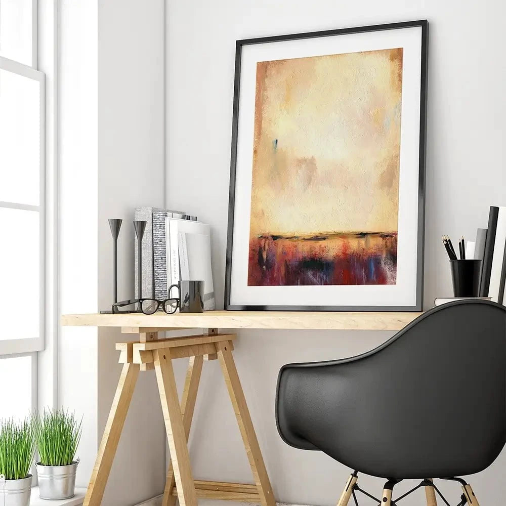 Abstract Autumn Tones Framed Art Print Abstract Autumn Tones Framed Art Print wall art product Svetlana Aleynikova