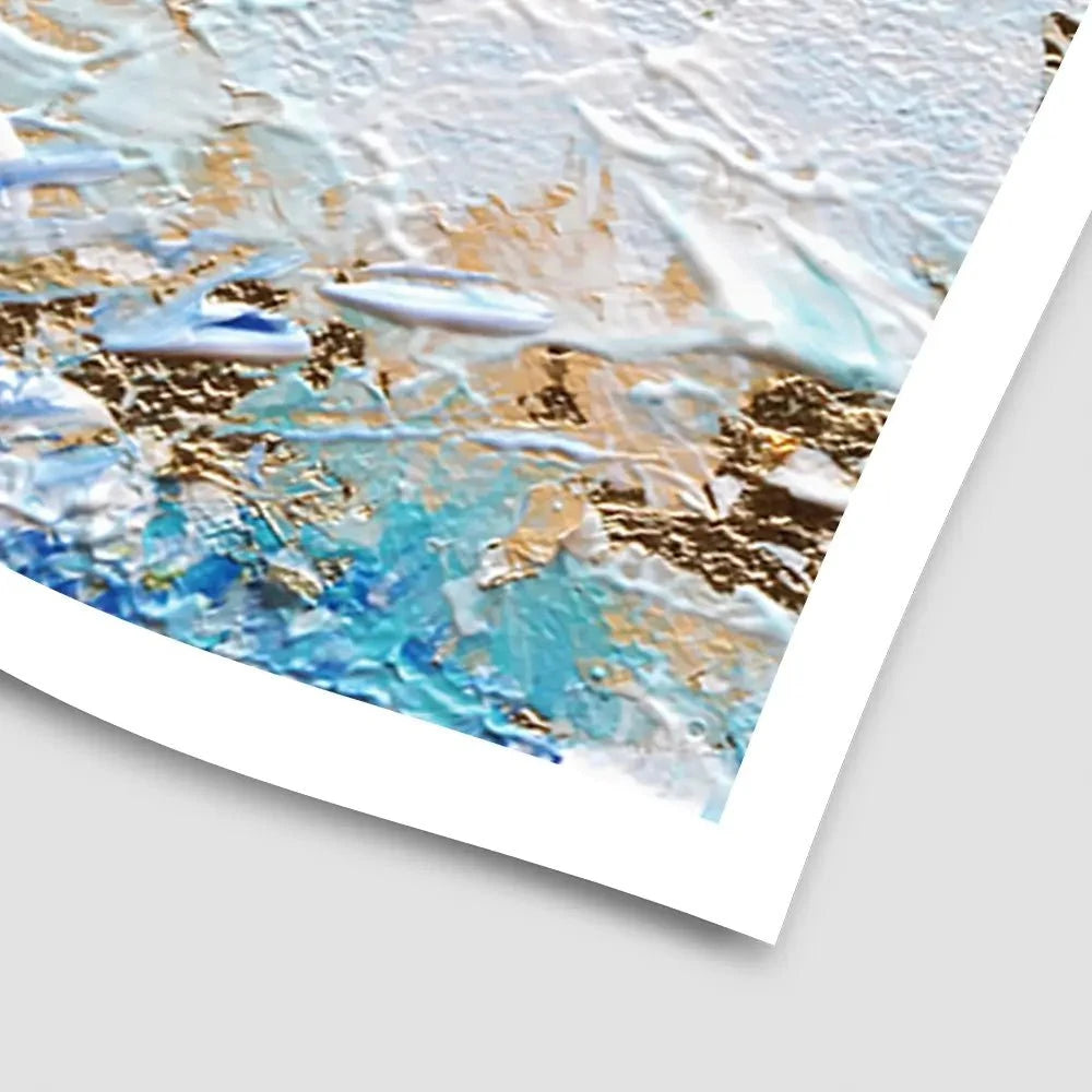 Abstract Azure Art Print Abstract Azure Art Print wall art product Rudchenko Liliia / Shutterstock