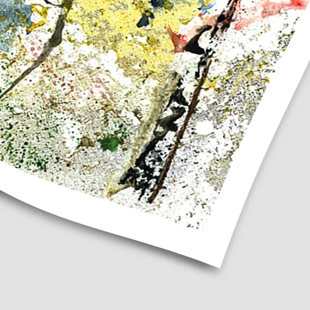 Abstract Birch Forest Art Print Abstract Birch Forest Art Print wall art product Papster / Shutterstock