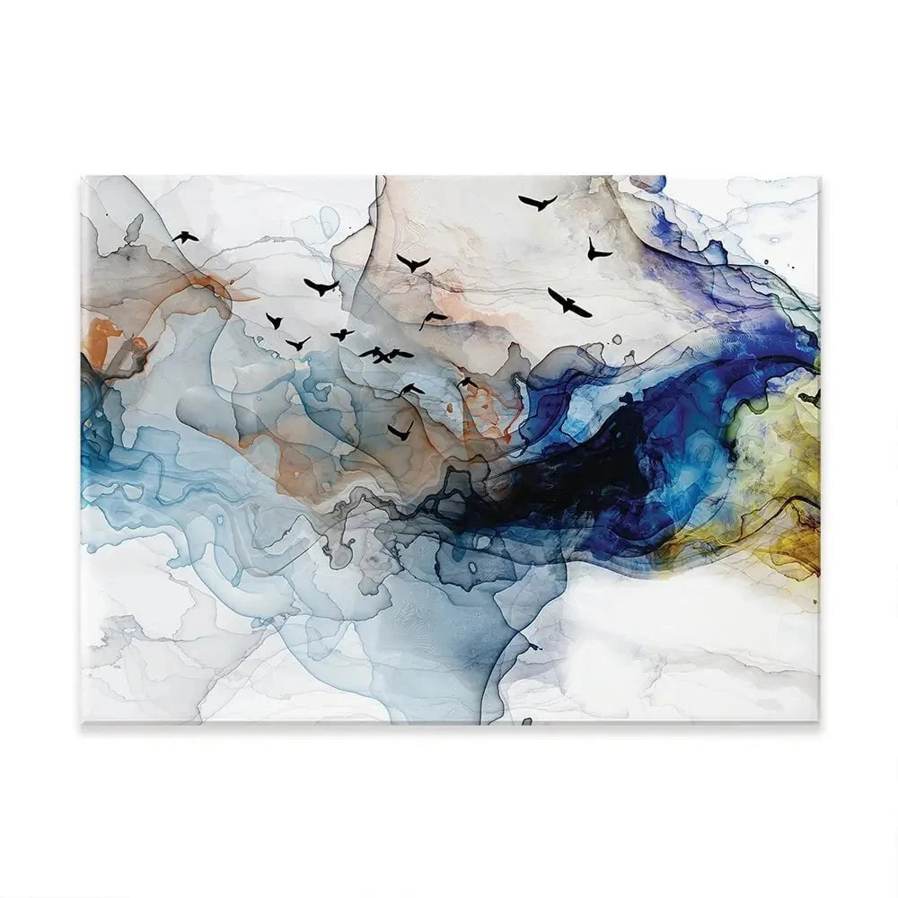 Abstract Birds Canvas Print Abstract Birds Canvas Print | Abstract Birds Artwork | Birds Art wall art product Tim Kats / Shutterstock