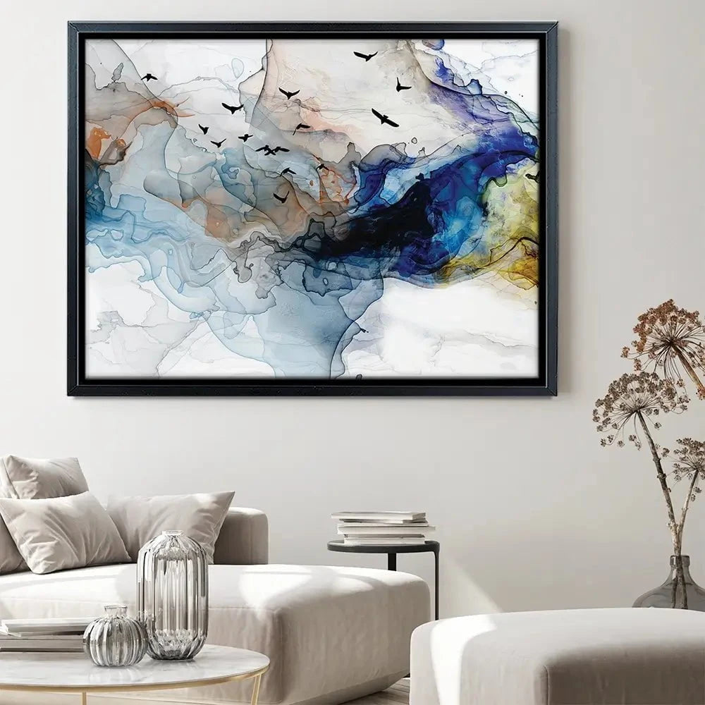 Abstract Birds Canvas Print Abstract Birds Canvas Print | Abstract Birds Artwork | Birds Art wall art product Tim Kats / Shutterstock