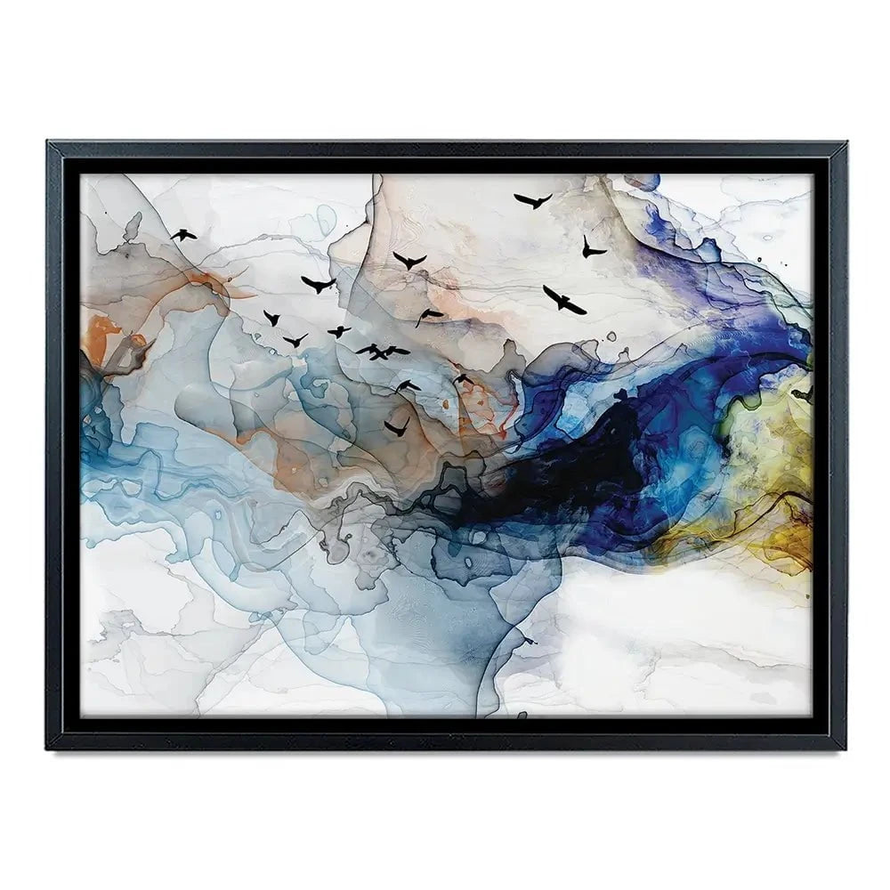 Abstract Birds Canvas Print Abstract Birds Canvas Print | Abstract Birds Artwork | Birds Art wall art product Tim Kats / Shutterstock