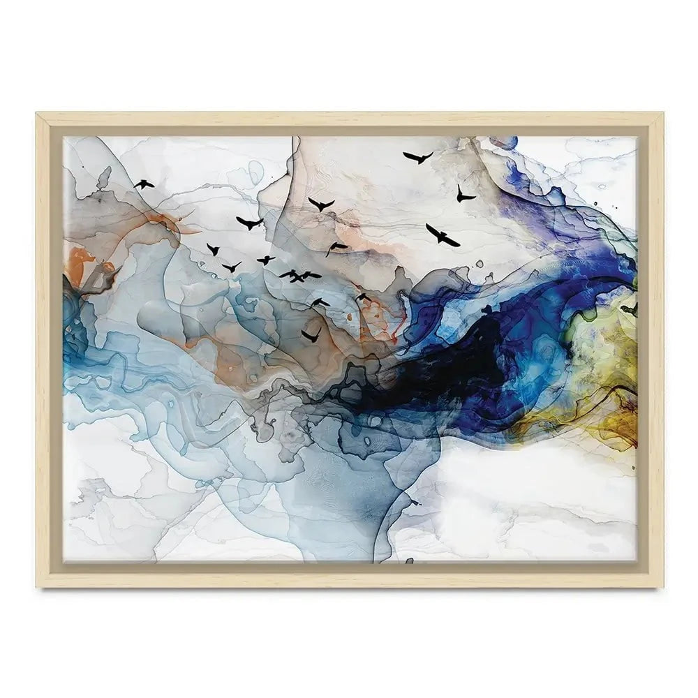 Abstract Birds Canvas Print Abstract Birds Canvas Print | Abstract Birds Artwork | Birds Art wall art product Tim Kats / Shutterstock