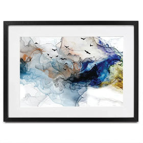 Abstract Birds Framed Art Print Abstract Birds Framed Art Print | Abstract Birds Artwork | Bird Art wall art product Tim Kats / Shutterstock