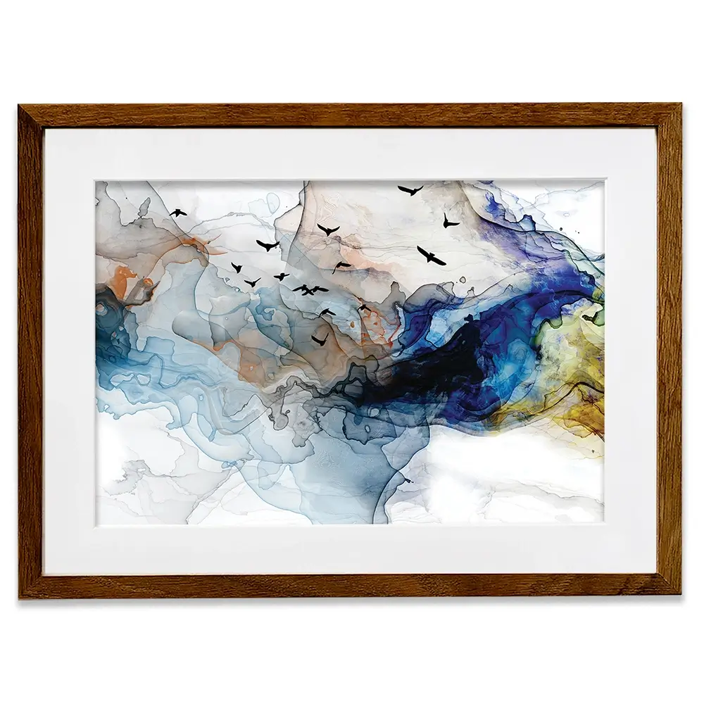 Abstract Birds Framed Art Print Abstract Birds Framed Art Print | Abstract Birds Artwork | Bird Art wall art product Tim Kats / Shutterstock