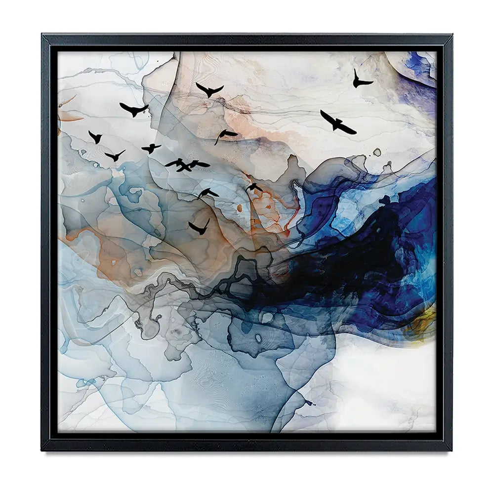 Abstract Birds Oversized Canvas Print Abstract Birds Oversized Canvas Print wall art product Art Print Shop