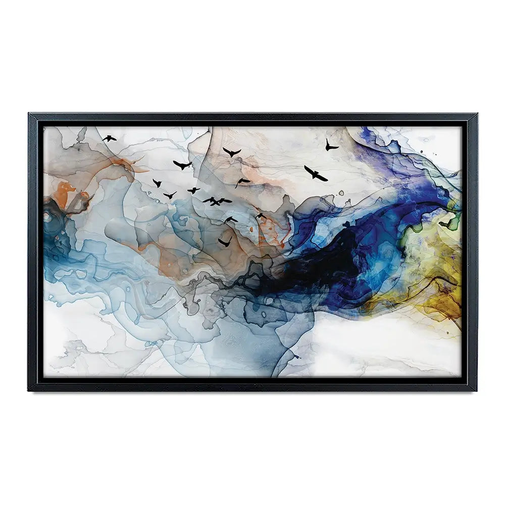 Abstract Birds Oversized Canvas Print Abstract Birds Oversized Canvas Print wall art product Art Print Shop