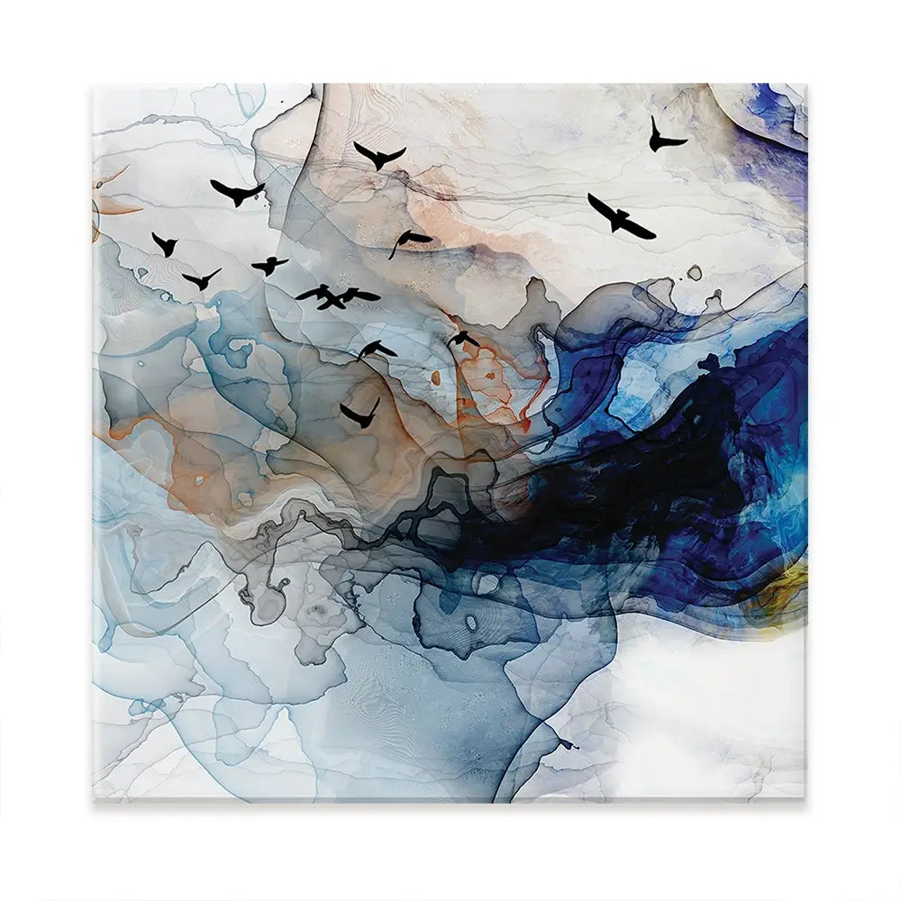 Abstract Birds Oversized Canvas Print Abstract Birds Oversized Canvas Print wall art product Art Print Shop
