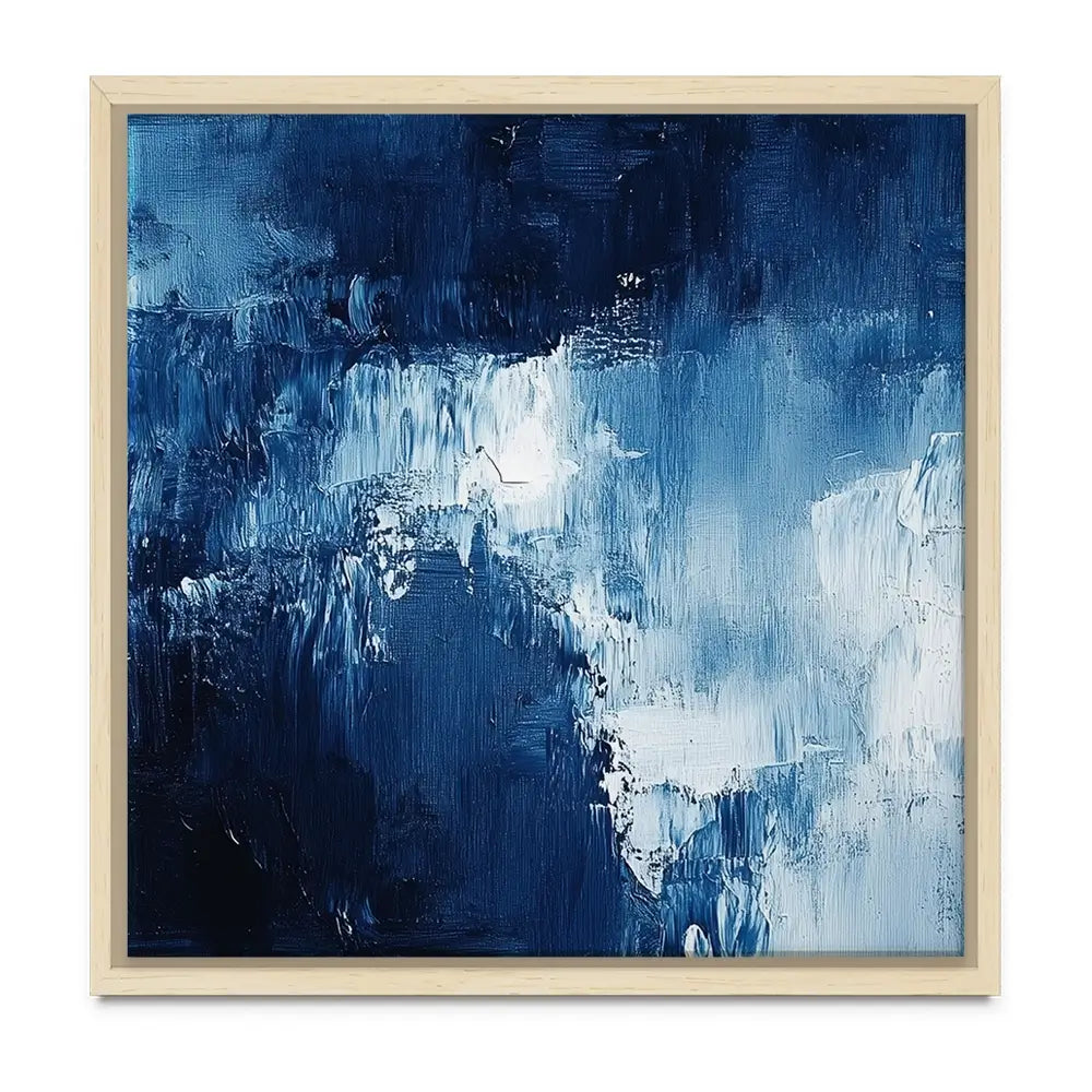Abstract Blue Oversized Canvas Print Abstract Blue Oversized Canvas Print wall art product Art Print Shop