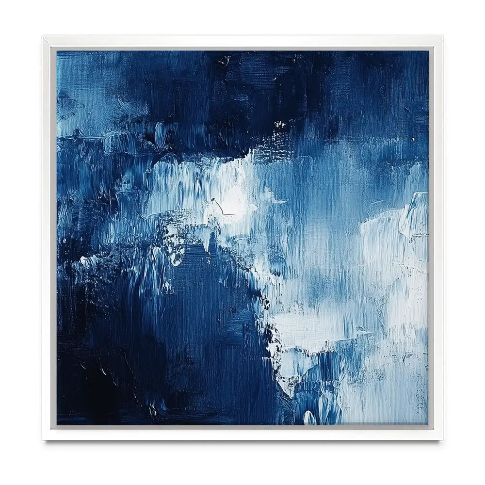 Abstract Blue Oversized Canvas Print Abstract Blue Oversized Canvas Print wall art product Art Print Shop