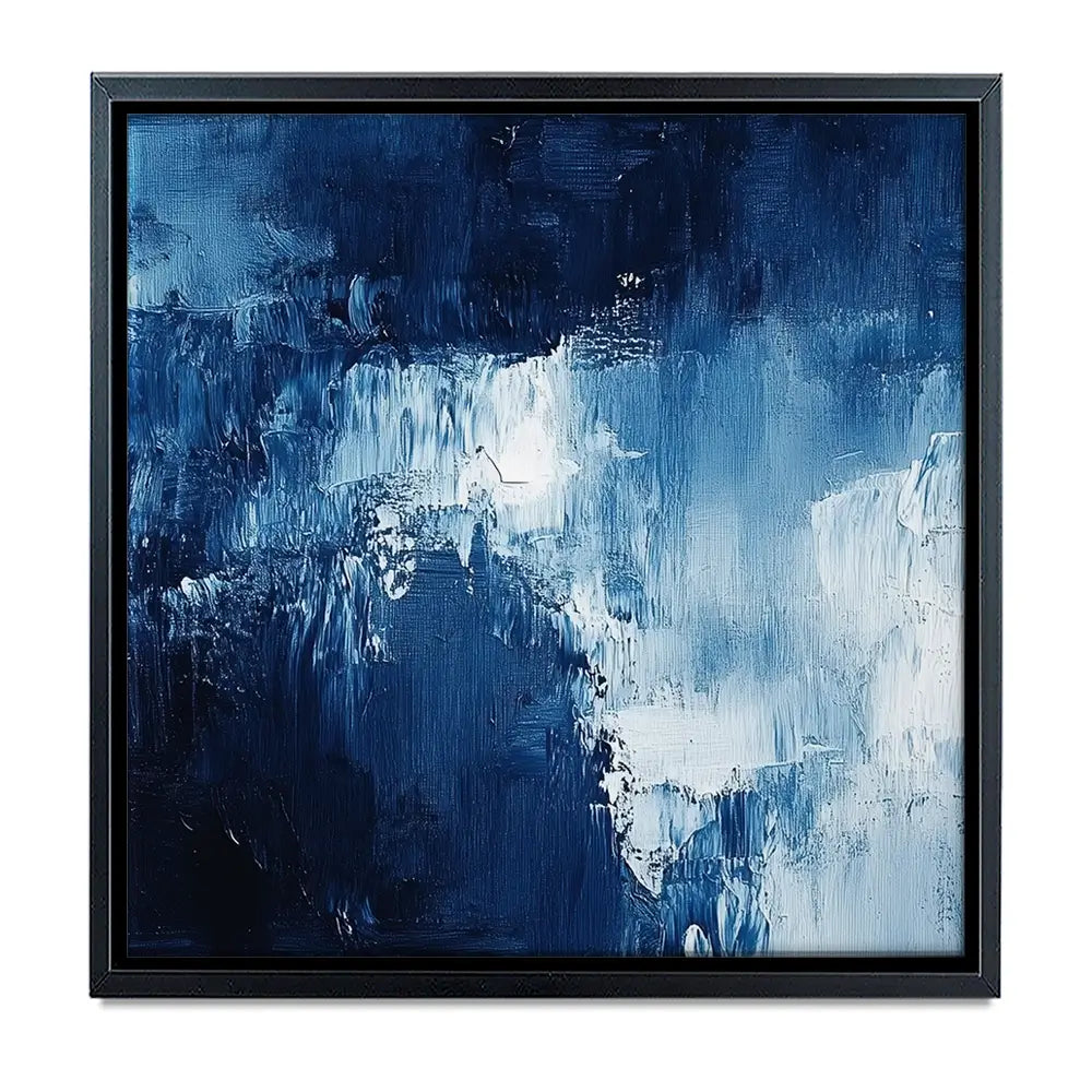 Abstract Blue Oversized Canvas Print Abstract Blue Oversized Canvas Print wall art product Art Print Shop