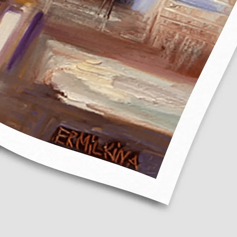 Abstract City Art Print Abstract City Art Print wall art product Ekaterina Ermilkina